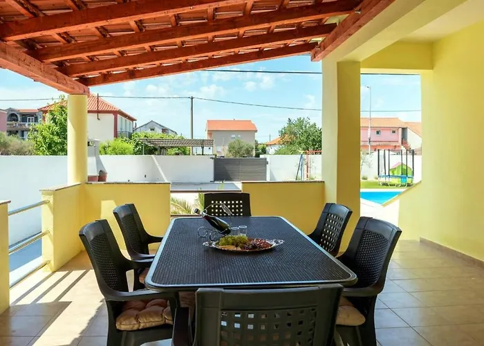 Family Friendly House With A Swimming Pool Sukosan, Zadar - 19564 * Сукошан